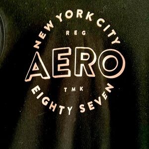 XS Aero NYC pullover hoodie from the Aeropostale brand.